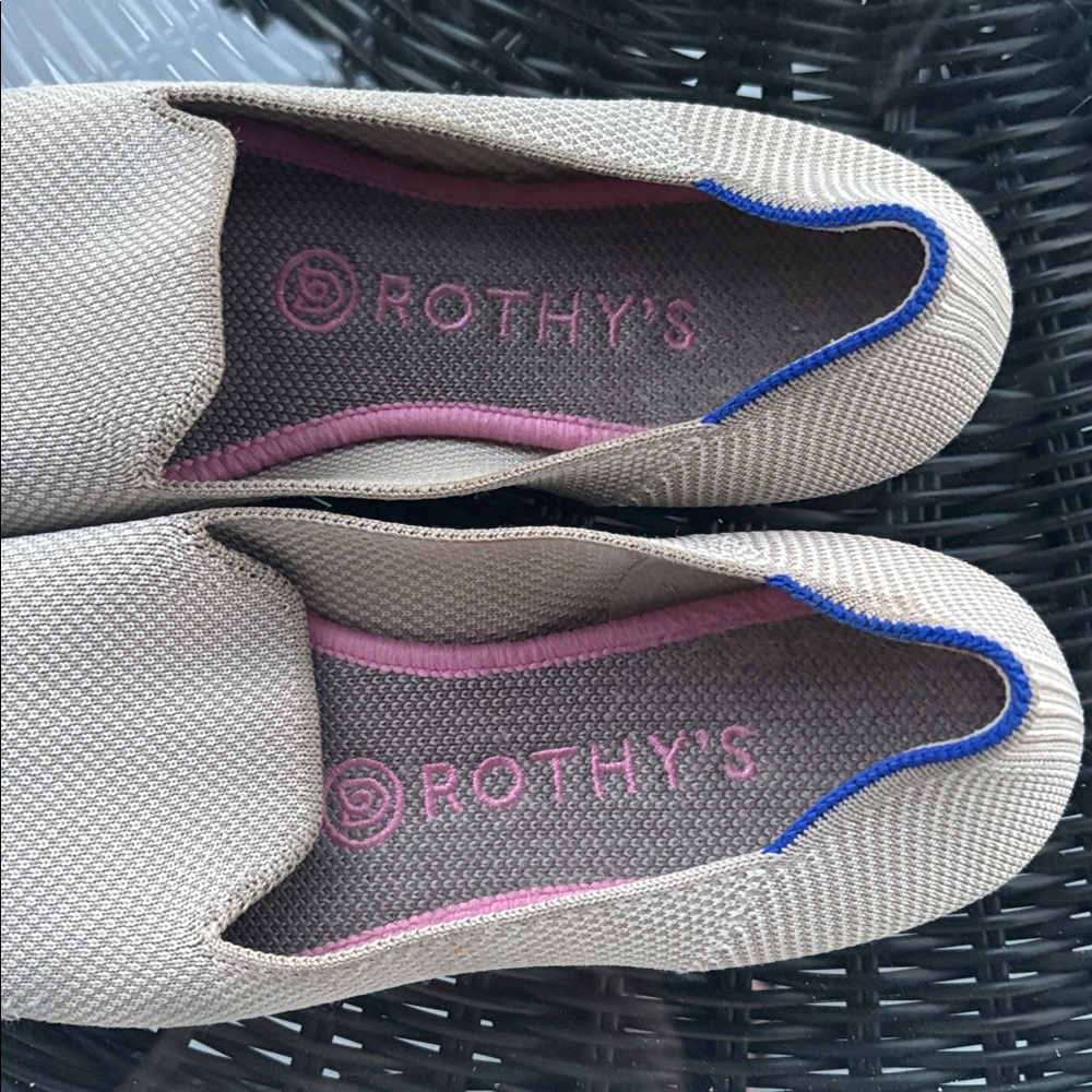Rothy’s tan flats - Picture 4 of 16